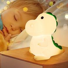 Ovios LED Baby Dinosaurie USB Laddning Nattlampa