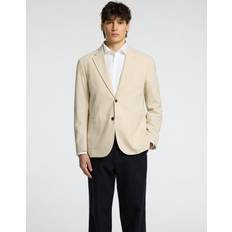 Herre - Hvid Blazere Selected Seersucker Blazer