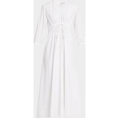 Frame Cinched Maxi Dress - White