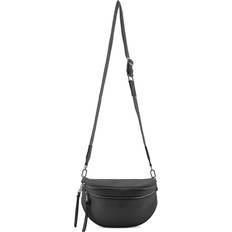 Skinn Midjeväskor FredsBruder Bestie Fanny Pack Leather - Gray