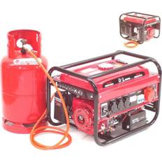 Apex Gas U Benzin Generator Stromerzeuger 2800 LPG Stromaggregat E-Start 06290