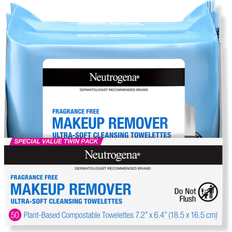 Neutrogena Fragrance-Free Makeup Remover Cleansing Towelettes Twin Pack