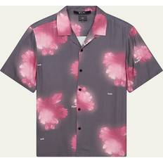 Ksubi Shirts Ksubi Men's Cursed Resort Floral Camp Shirt - Black