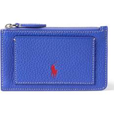 Ralph Lauren Wallets & Key Holders Ralph Lauren Leather Zip Card Case - Jellyfish