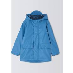 John Lewis Kids' Dinosaur Lined Mac - Blue