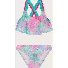 Turquoise Children's Clothing Monsoon Kids' Splash Frill Bikini - Turquoise