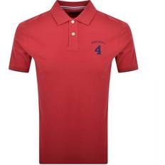 Hackett London Herren Polo-Shirt - Rot