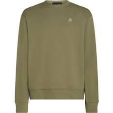 Karl Lagerfeld Herre Sweatere Karl Lagerfeld Kameo Sweatshirt - Dusky Green