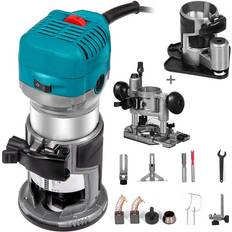 VEVOR Fräsen VEVOR Défonceuse Électrique 710 W Affleureuse a Bois