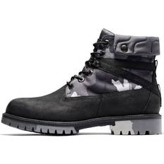 Grey Lace Boots Timberland Heritage EK+ 6 Inch Waterproof Wide-Fit Boot - Black Camouflage