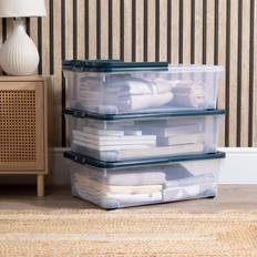 Wham Interior Details Wham 32L Navy with Wheels Storage Box