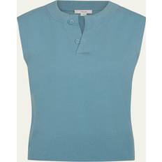 Steel Jumpers Vince Sleeveless Sweater - Henley Crew Nk Shell