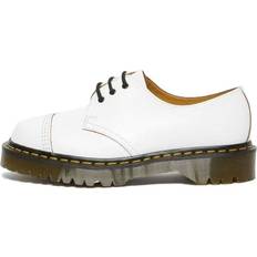 Dr. Martens White Low Shoes Dr. Martens Bex Made in England Toe Cap - White