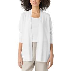 Eileen Fisher Long Cardigan - White