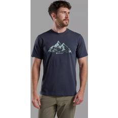 Montane Herr Överdelar Montane Dual Mountain T Shirt - Blå