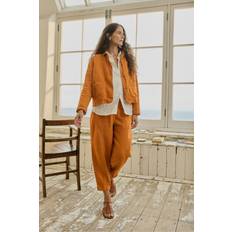 Seasalt Cornwall Arame Linen Jacket - Orange