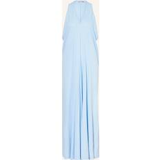 Reiss Delia Draped Side Split Dress - Blue