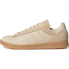 Beige - adidas Stan Smith Trainers adidas Stan Smith Shoes - Wonder White/Gum