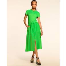 Ramy Brook Sylvie Belted Midi Dress - Tropic Green