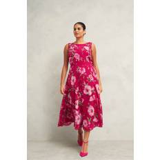 Hobbs Carly Dress - Pink Multi