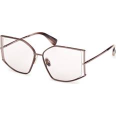 Solglasögon Max Mara MM0142 36Y Shiny Dark Bronze Sonnenbrillen