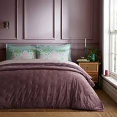 Purple Bedspreads Dunelm Pippa - Bedspread Purple