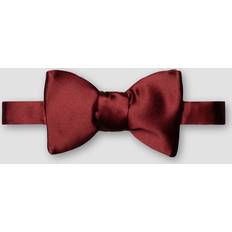 Butterflies Eton Silk Satin Bow Tie - Self Tied