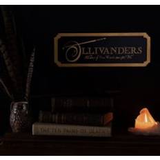 Warner Bros Harry Potter Ollivanders Plaque Black Wall Decoration