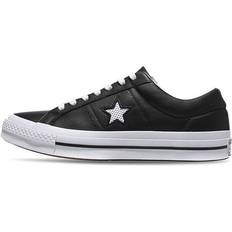 Converse One Star Perforated Leather - Black