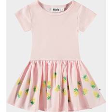 Molo 12-18M Klänningar Molo Rib Carin Hoppa Bär - Rosa