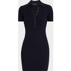 Bailey Short-Sleeve Polo Dress - Navy