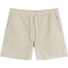 NN07 Bukser & Shorts NN07 Gregor Striped Drawstring Shorts - Green/White