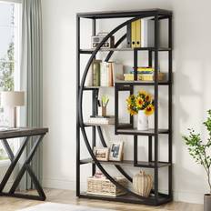 Tribesigns Industrial 5-Tier Etagere Bookcase 70.8 inch Book Shelf