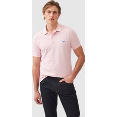 RODD & GUNN The Gunn Cotton Slim Fit Short Sleeve Polo Shirt - Rose Water
