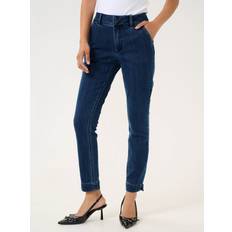 Kaffe Mörkblå Denim 7/8 Jeans - Blue