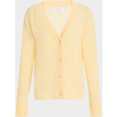 Yellow Cardigans Naadam Featherweight Cashmere Cardigan - Pale Yellow