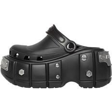 Balenciaga Unisex Slippers & Sandals Balenciaga Hardcrocs Slide x Crocs - Black