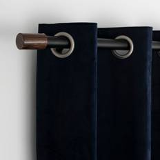 Brown Curtain Rods Dunelm Marble Finial Pair - Brown