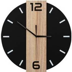 MDF Wall Clocks REA Round Loft 35 cm Metal/Wood Wall Clock