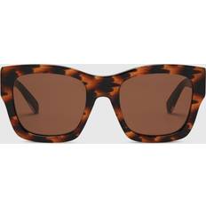 Stella McCartney Logo Square Sunglasses - Havana Brown