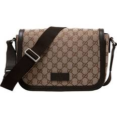 Gucci Handbags Gucci Canvas Prints Single Shoulder Bag - Brown
