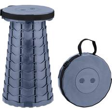 Relaxdays Foldable Telescopic Stool 44.5 x 25 x 25 cm