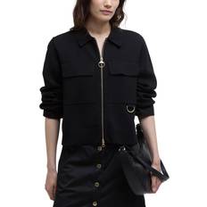 Barbour Women Cardigans Barbour Alma Knit Cardigan - Black/Sand