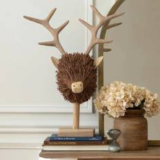 Maison Stirling Stag Head Ornament Brown