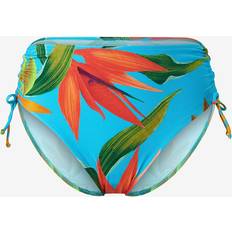 Red - Women Bikini Bottoms Fantasie Pichola High Waist Bikini Brief - Aqua