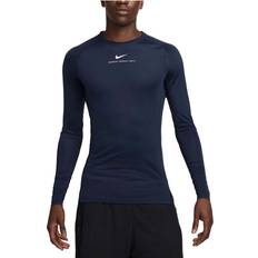 Nike Men Base Layers Nike x NOCTA Long Sleeve Base Layer Top Asia Sizing - Navy