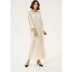 Kaffe Dame Kjoler Kaffe Kajaiden Lace Dress - Offwhite