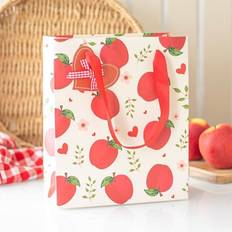 Something Different Medium Apple Print Gift Bag 23cm