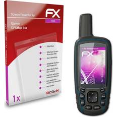 Sat Navs atFoliX Glass Protector Garmin GPSMAP 64X 9H