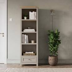 Dunelm Book Shelves Dunelm Olney Narrow Bookcase Stone Book Shelf